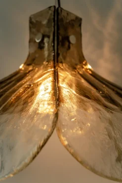 Discount Pamono Murano Glass Chandelier from Kaiser, Germany, 1960s