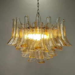 Sale Pamono Murano Glass Chandelier frrom La Murrina, 1970s