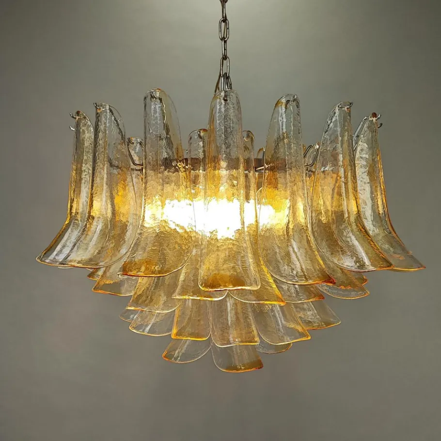 Sale Pamono Murano Glass Chandelier frrom La Murrina, 1970s