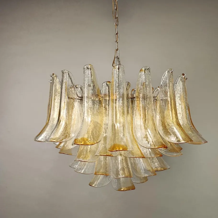 Sale Pamono Murano Glass Chandelier frrom La Murrina, 1970s