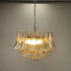Sale Pamono Murano Glass Chandelier frrom La Murrina, 1970s