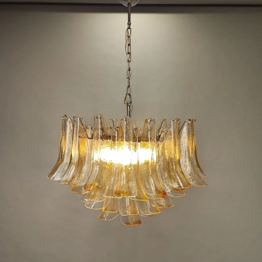Sale Pamono Murano Glass Chandelier frrom La Murrina, 1970s