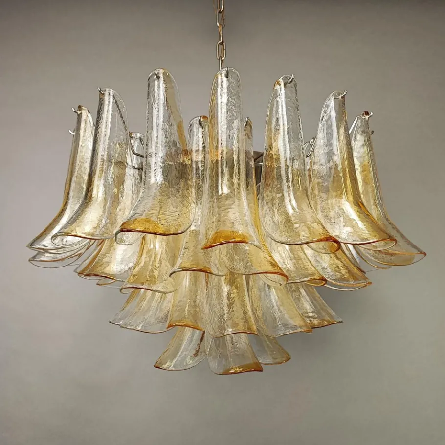 Sale Pamono Murano Glass Chandelier frrom La Murrina, 1970s