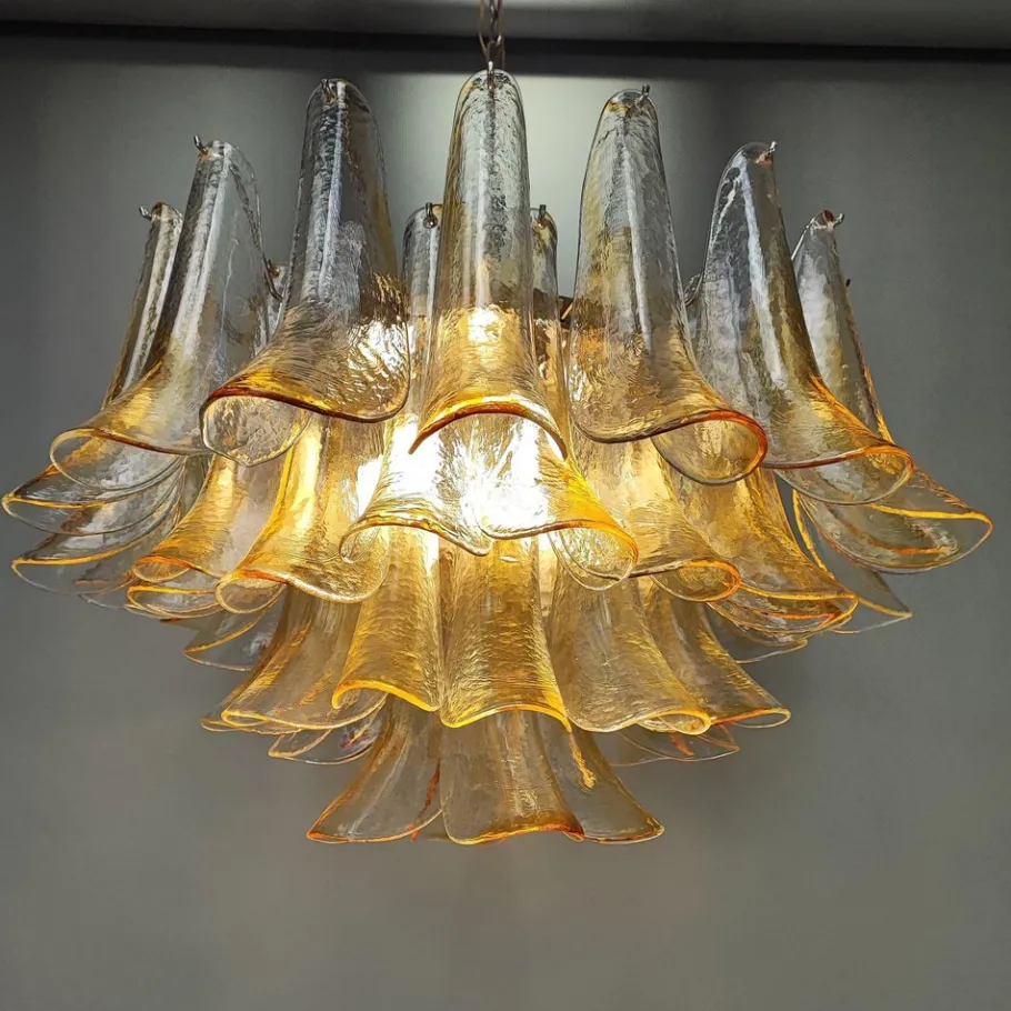 Sale Pamono Murano Glass Chandelier frrom La Murrina, 1970s