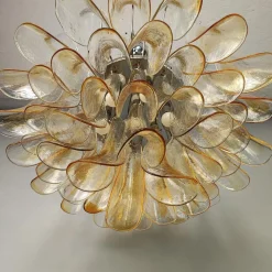 Sale Pamono Murano Glass Chandelier frrom La Murrina, 1970s