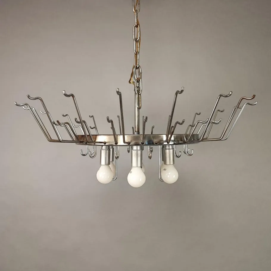 Sale Pamono Murano Glass Chandelier frrom La Murrina, 1970s