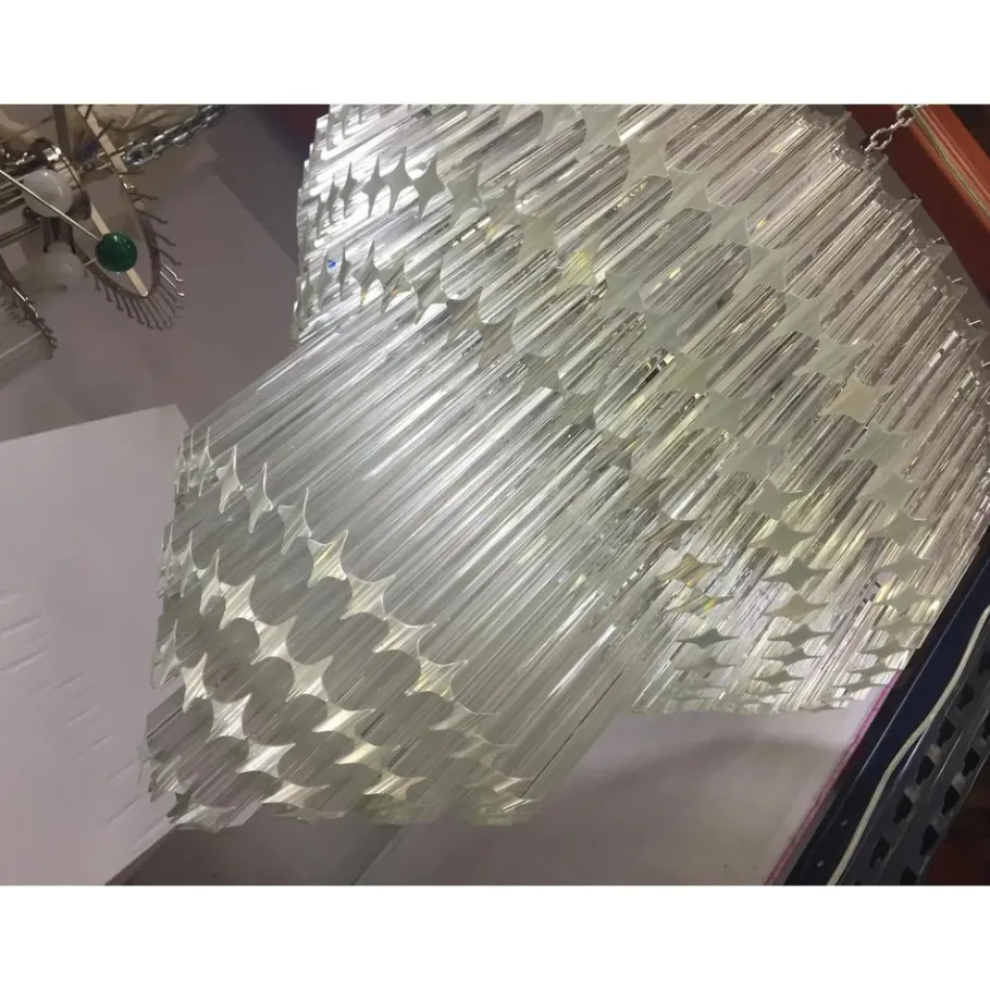 Sale Pamono Murano Glass Chandelier with Quadriedro by Simoeng