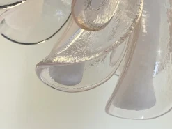 New Pamono Murano Glass Chandeliers from La Murrina, 1980s, Set of 2