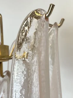 New Pamono Murano Glass Chandeliers from La Murrina, 1980s, Set of 2