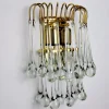 Discount Pamono Murano Glass Drop Wall Lamp from Venini, Italy, 1960s