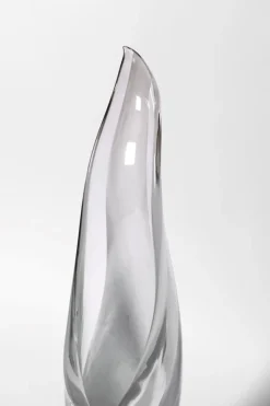 Pamono Murano Glass Flame Lamp, 1970s