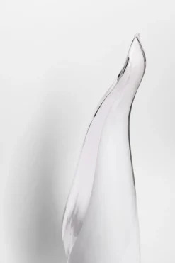 Pamono Murano Glass Flame Lamp, 1970s