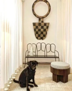 Pamono Murano Glass Flame Lamp, 1970s