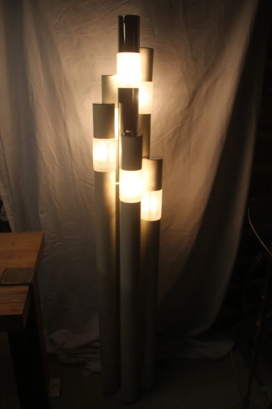 Clearance Pamono Murano Glass Floor Lamp by Angelo Brotto for Esperia, 1960s