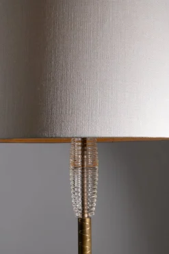Discount Pamono Murano Glass Floor Lamp from Barovier and Toso, 1950s