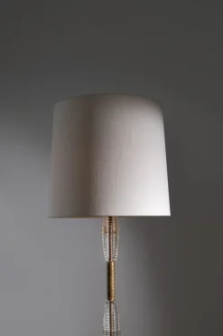 Discount Pamono Murano Glass Floor Lamp from Barovier and Toso, 1950s