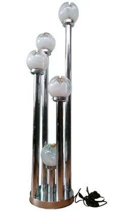 Discount Pamono Murano Glass Floor Lamp with 5 Light Points by Toni Zuccheri for VeArt, 1970s