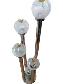 Discount Pamono Murano Glass Floor Lamp with 5 Light Points by Toni Zuccheri for VeArt, 1970s