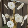 Discount Pamono Murano Glass Flower Chandelier, Italy, 1980s