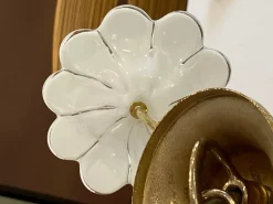 Discount Pamono Murano Glass Flower Chandelier, Italy, 1980s