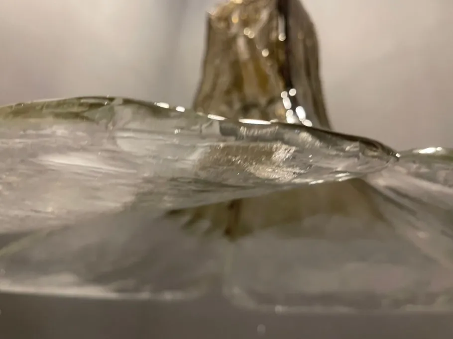 Hot Pamono Murano Glass Flower Pendant Light, 1960s