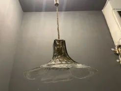 Hot Pamono Murano Glass Flower Pendant Light, 1960s