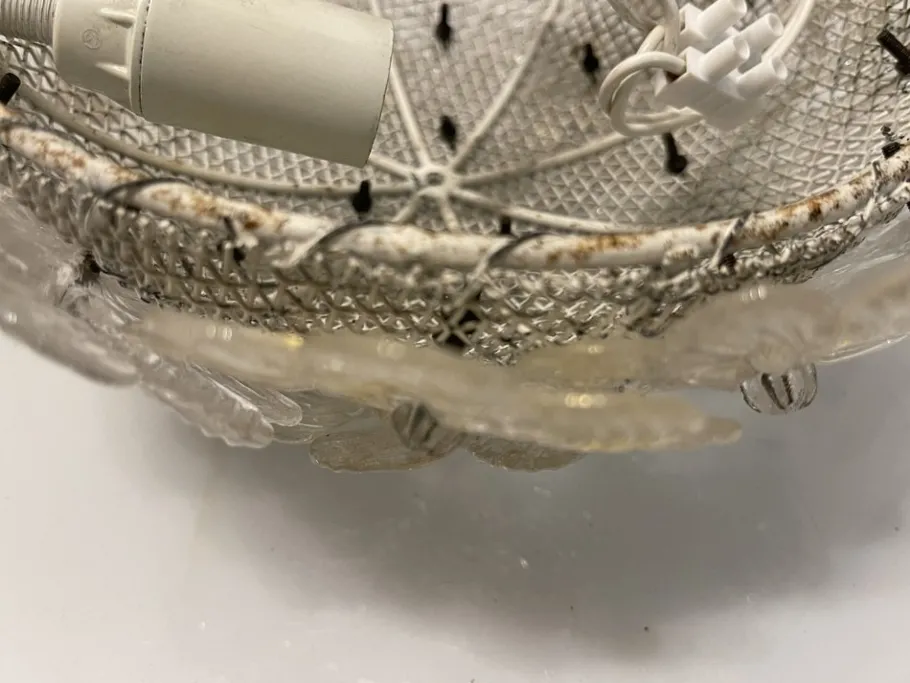 Best Pamono Murano Glass Flower Sconces by Seguso, 1960s, Set of 2