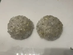 Best Pamono Murano Glass Flower Sconces by Seguso, 1960s, Set of 2