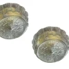 Discount Pamono Murano Glass Flush Mount from Staff, Germany, 1970s, Set of 2