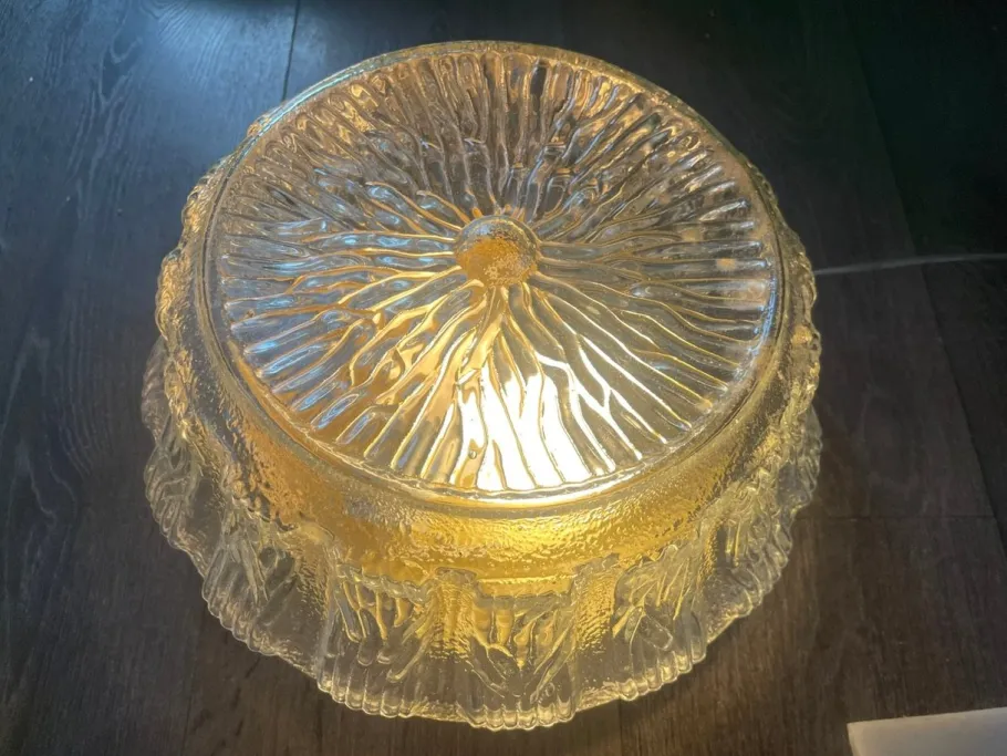 Discount Pamono Murano Glass Flush Mount from Staff, Germany, 1970s, Set of 2