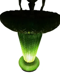 Hot Pamono Murano Glass Fountain Lamp by Barovier, 1960s