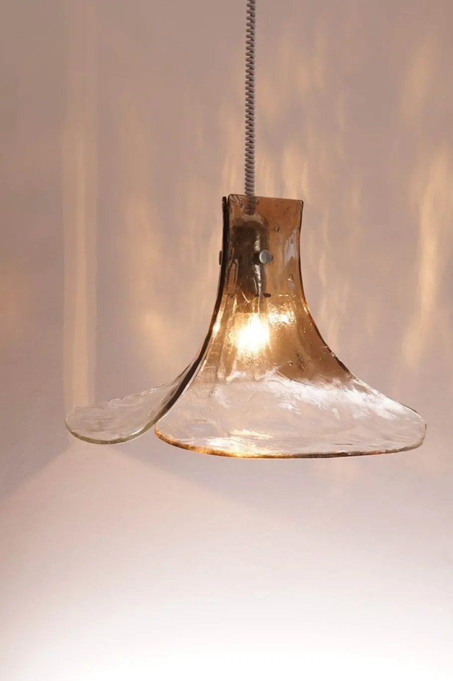 Sale Pamono Murano Glass Hanging Lamp by Carlo Nason for Kalmar
