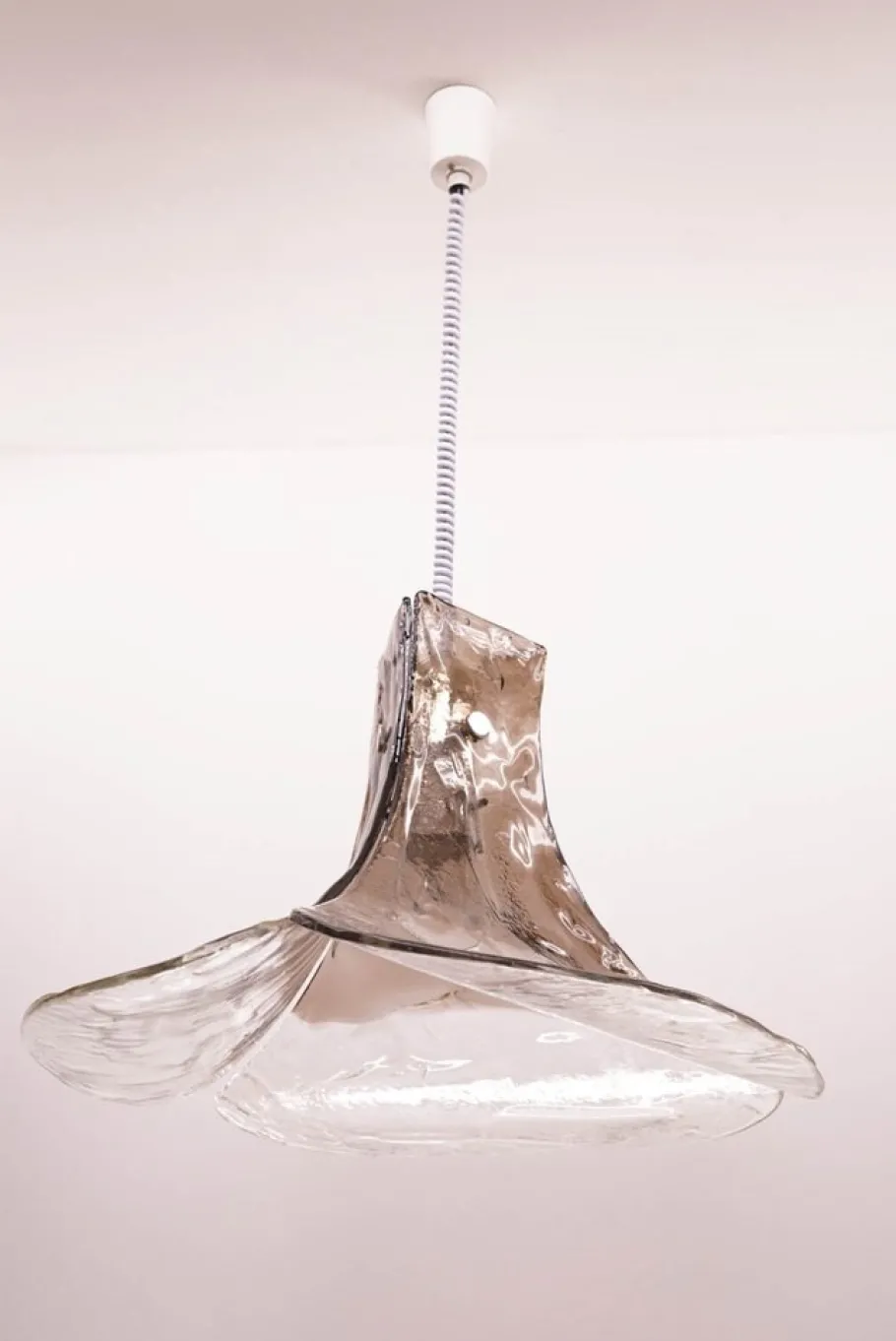Sale Pamono Murano Glass Hanging Lamp by Carlo Nason for Kalmar