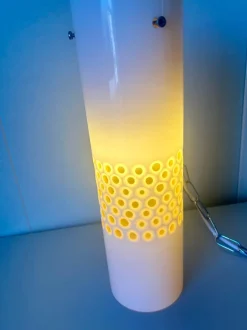 New Pamono Murano Glass Honeycomb Pendant Lamp, 1996