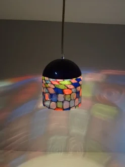 Hot Pamono Murano Glass Lamp by Noti Massari for Leucos