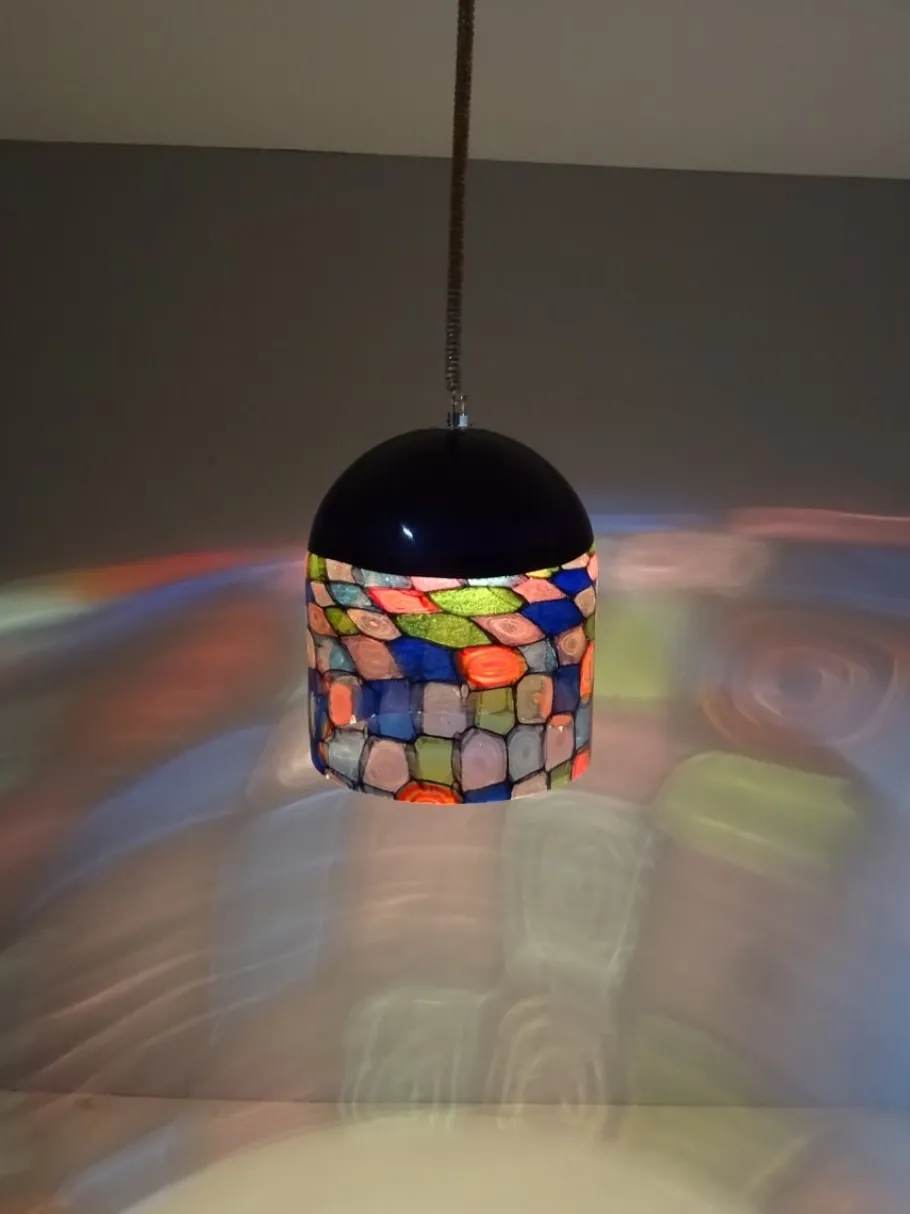 Hot Pamono Murano Glass Lamp by Noti Massari for Leucos