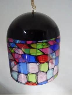 Hot Pamono Murano Glass Lamp by Noti Massari for Leucos