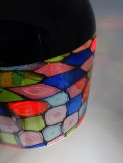 Hot Pamono Murano Glass Lamp by Noti Massari for Leucos