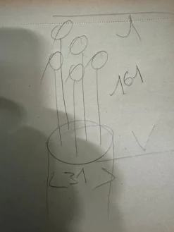 Hot Pamono Murano Glass Lamp by Toni Zucherri for Venini, 1970s