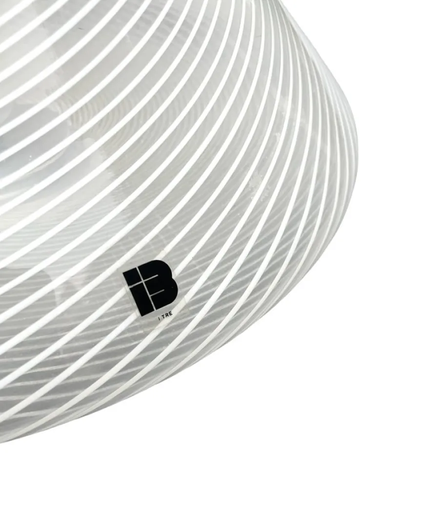 Hot Pamono Murano Glass Lamp from iTre, 1980s