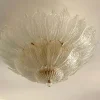 Discount Pamono Murano Glass Leaf Chandelier, 1990s