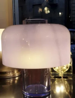 New Pamono Murano Glass LT226 Table Lamp Vase by Carlo Nason for Mazzega, 1990s