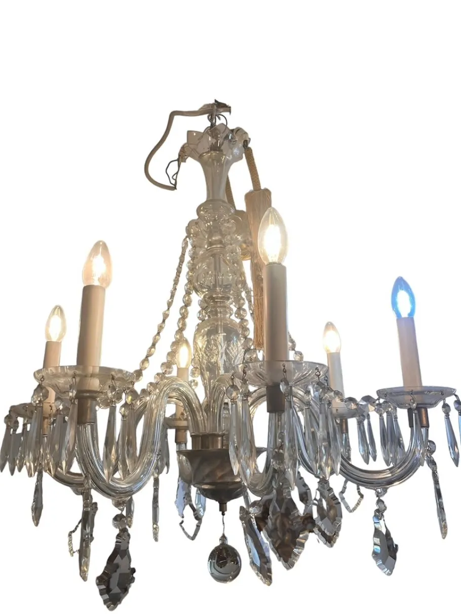 Sale Pamono Murano Glass Luster, 1950s