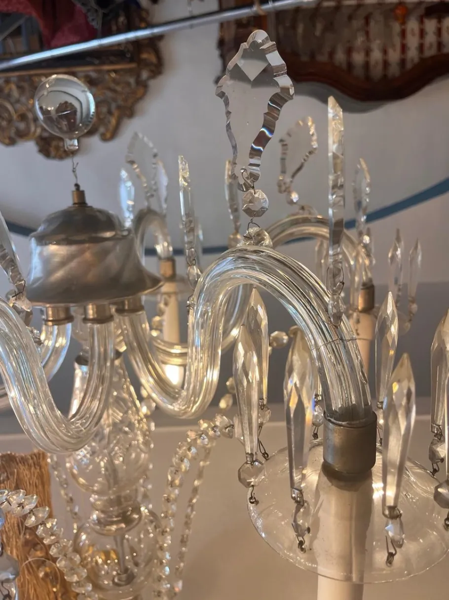 Sale Pamono Murano Glass Luster, 1950s