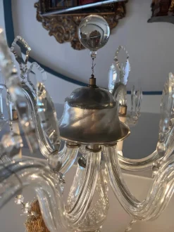 Sale Pamono Murano Glass Luster, 1950s