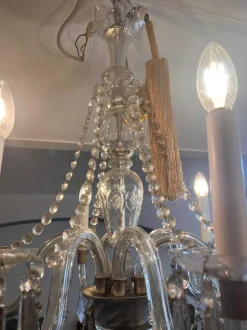 Sale Pamono Murano Glass Luster, 1950s