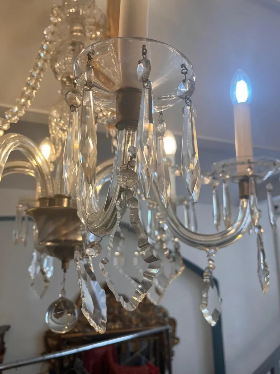 Sale Pamono Murano Glass Luster, 1950s