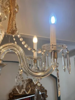 Sale Pamono Murano Glass Luster, 1950s