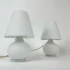 Clearance Pamono Murano Glass Mushroom Table Lamp, 1980s