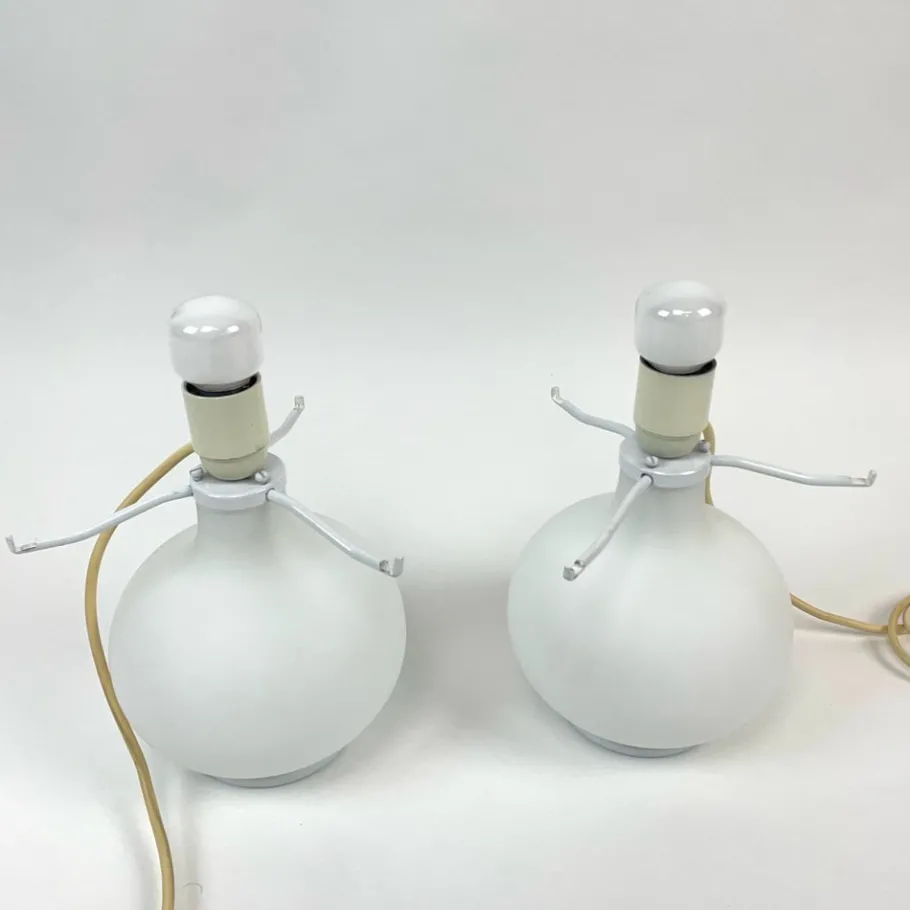 Clearance Pamono Murano Glass Mushroom Table Lamp, 1980s